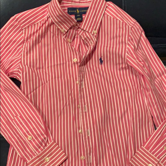 Pink polo button up - Picture 4 of 4